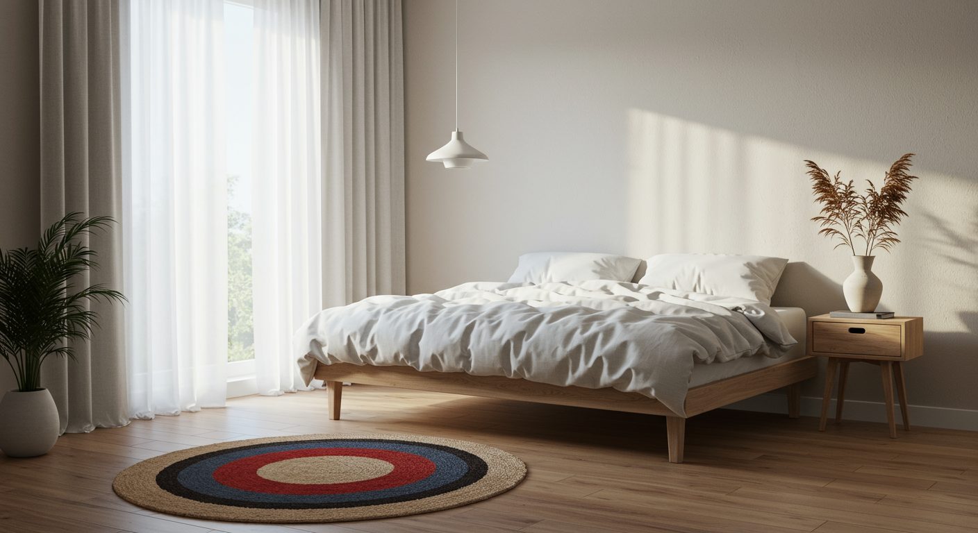 Tapis coloré : 9 conseils pour oser la couleur sans faute de goût