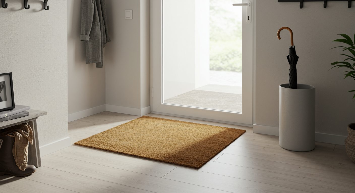 Tapis d'entrée : 9 conseils concrets pour un seuil impeccable