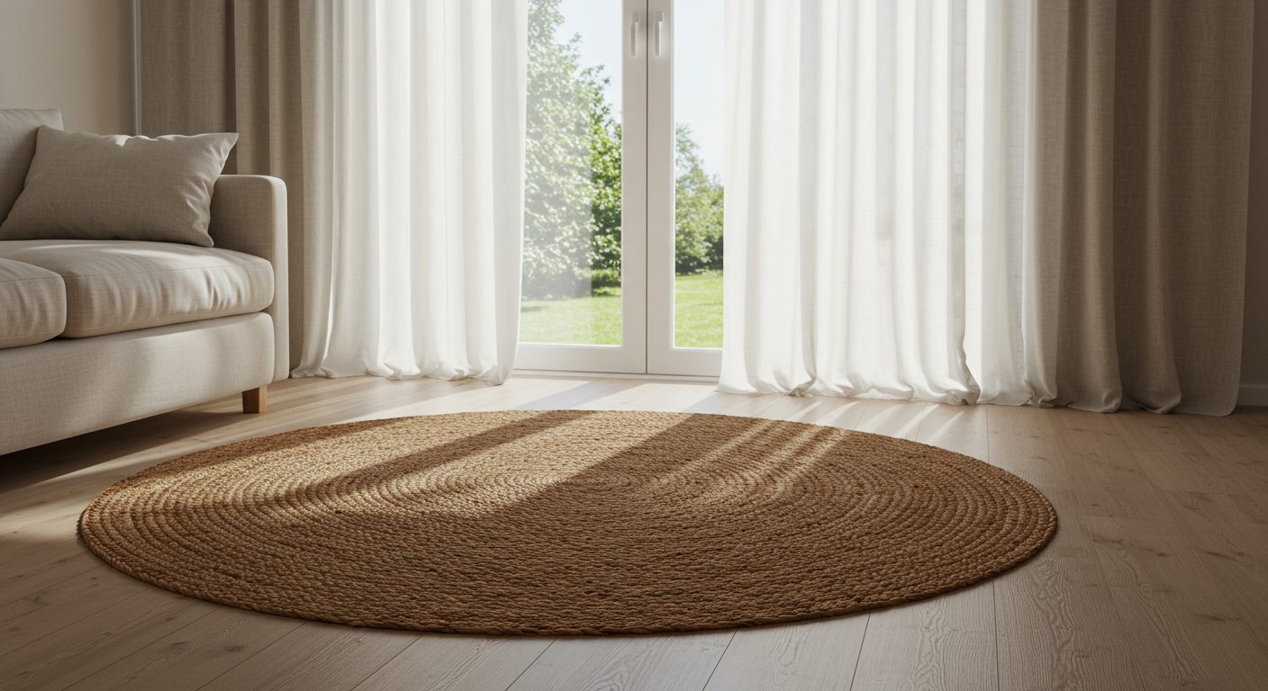 Tapis rond en jute : 6 problèmes courants et comment les résoudre
