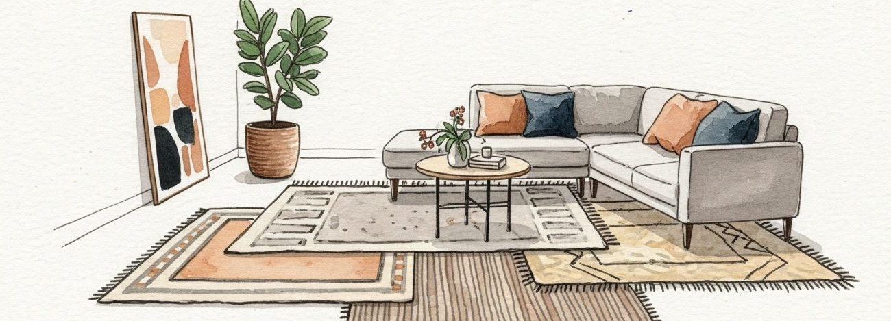 Comment choisir un tapis de salon : le comparatif complet