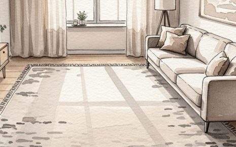 Taille tapis salon canapé : le guide pour ne plus se tromper