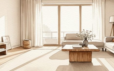 Tapis beige salon moderne : 9 conseils pour bien le choisir