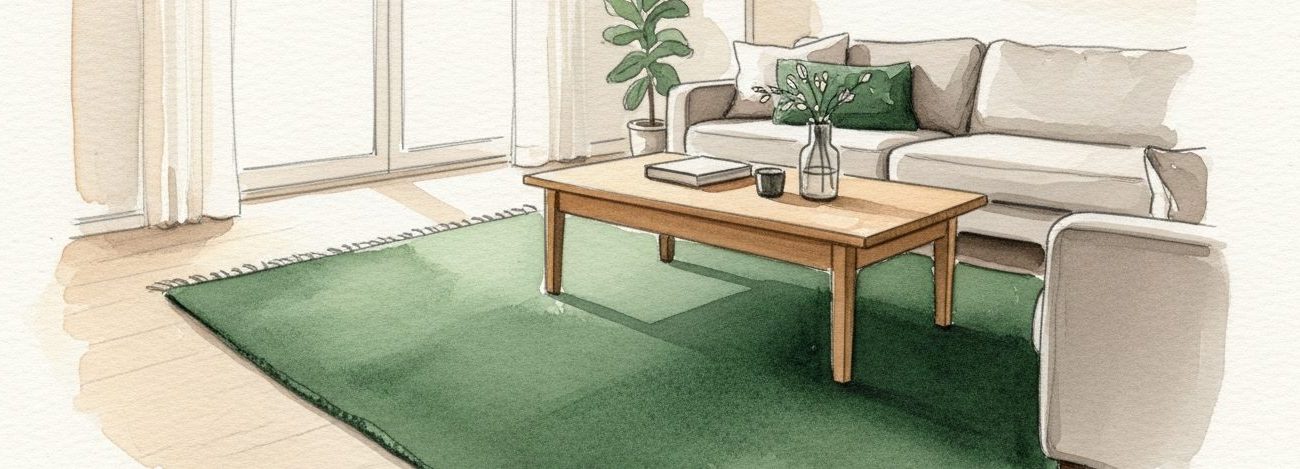 Tapis vert : 8 conseils concrets pour l'intégrer sans fausse note